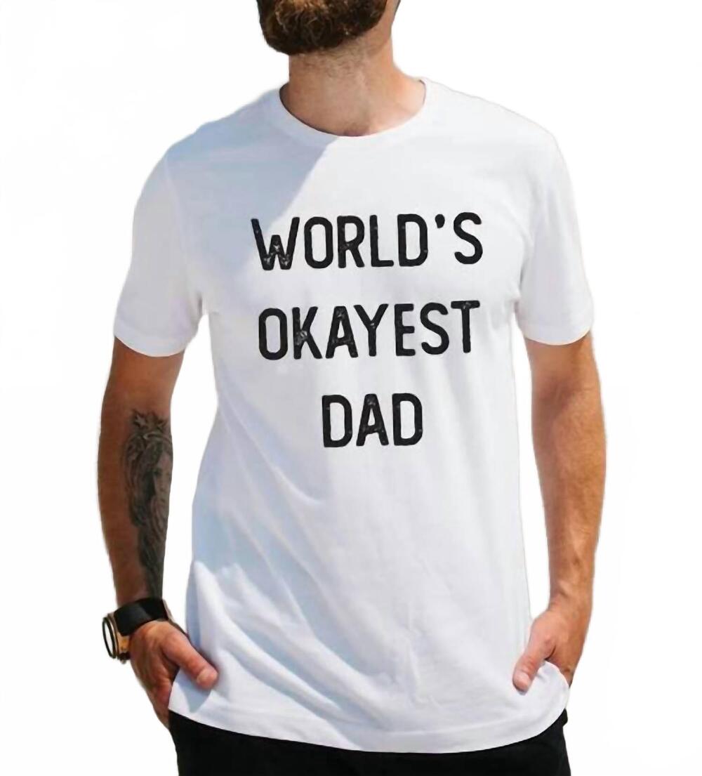 NEW POLAR BEE father's day shirt in white